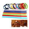 Id 12pcs Adjustable Collars Velcro Whelping Bands Puppy Kitten Newborn Tags Pet