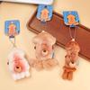 PP Cotton Squid Plush Keychain Fluffy Squid Plush Keyring Squid Plush Doll Pendant  Children