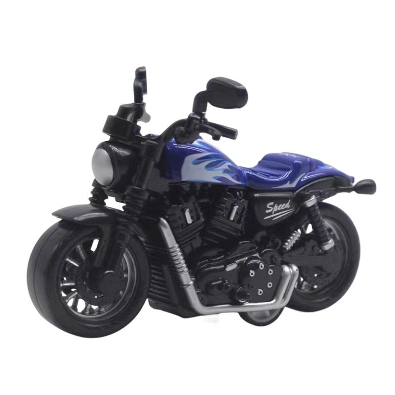 Langlebige Legierung Motorrad Sammlerstück Ideal für Backdekoration Realistisches Rennwagen Spielzeug" Charaktere)