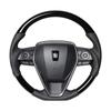 REAL Steering Wheel [Crown (220 Series)] Original Series Piano Black TYA-PBW-BK-CRO