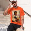 Religious Unisexs Tshirt Jesus Holding A Dinosaur Christian Faith Theme Summer Casual Wear Gift For Religious Believers And Faith
