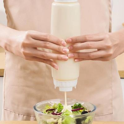 Honigspender Quetschflasche BPA-frei Salatdressing-Spender Wiederverwendbarer Sirupbehälter zur Portionskontrolle