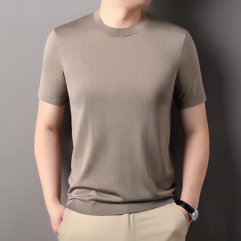 IMAGINEX Men s Lyocell Knit T-Shirt M