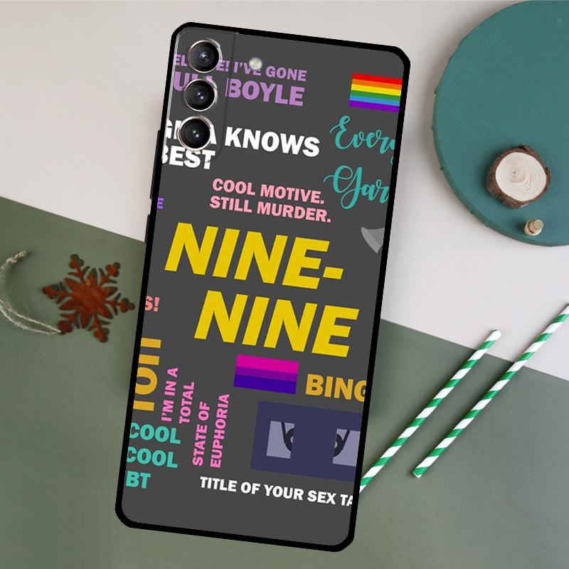 Brooklyn Nine Nine 99 Case For Samsung Galaxy S20 S21 FE S22 Plus S23 Ultra S8 S9 S10 Plus Note 10 20 Ultra Cover