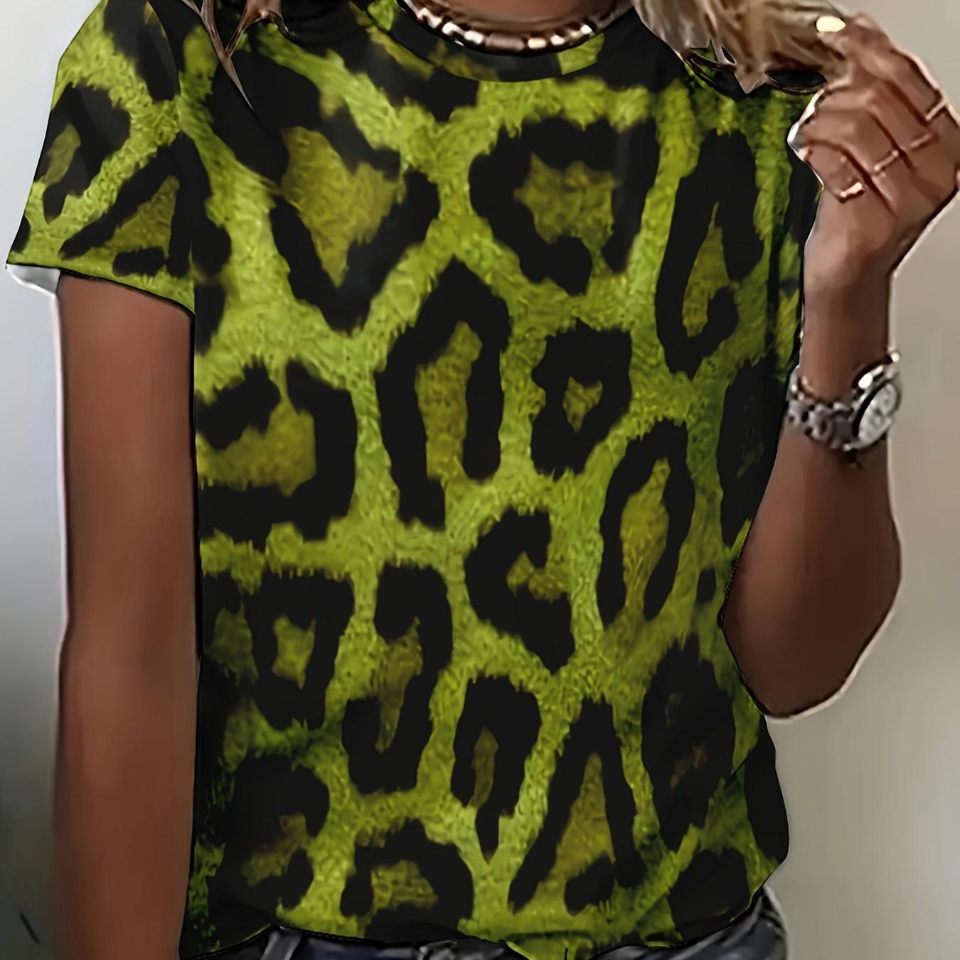 

Нова літня повсякденна вільна жіноча футболка з 3D-друком L