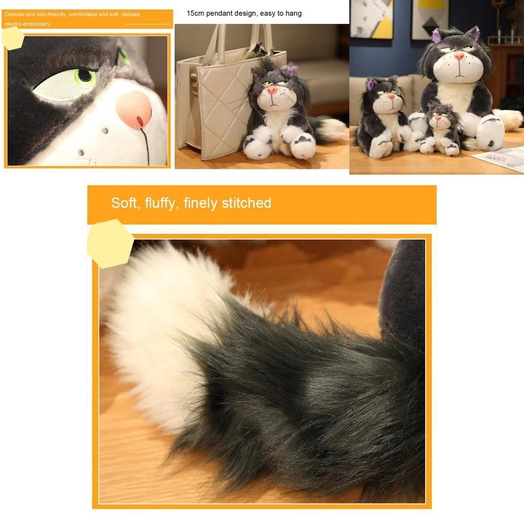 Bad Cat Plush Toy Soft Stuffed Doll Gift Perfect For Kids And Adults