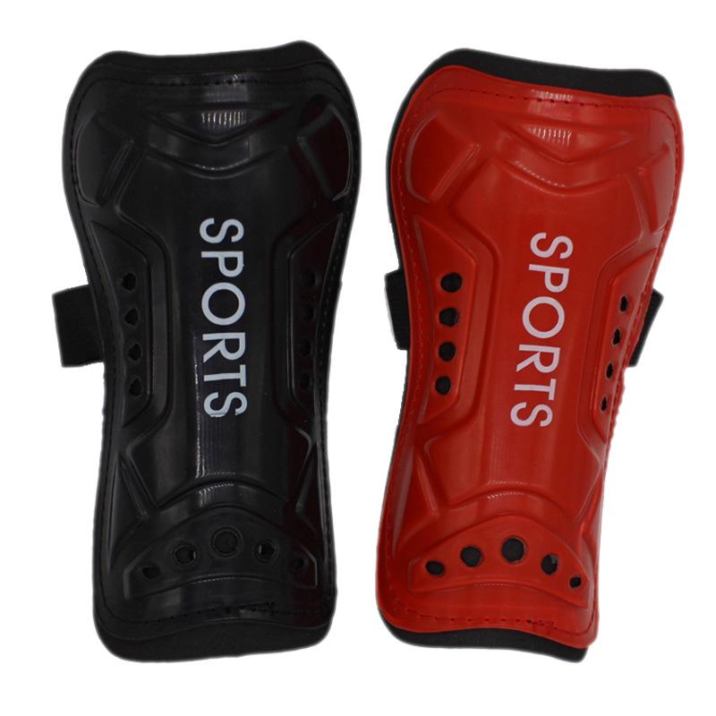 Genuine Adult Strapped Anti-Collision Football Shin Guards Sports Protective Gear