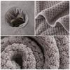 with Hole Beauty Salon Towel Thickened Headrest Pads Massage Face Towel  Home Accessories