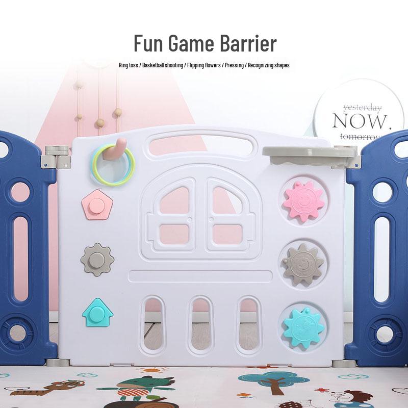 Baby Safety Playpen with Crawling Mat – Indoor Toddler Barrier
