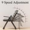 Portable Folding Chairs Office Chaise Lounge Living Room Metal Backrest Reclining Chair Household Single Person Relax Armchairs