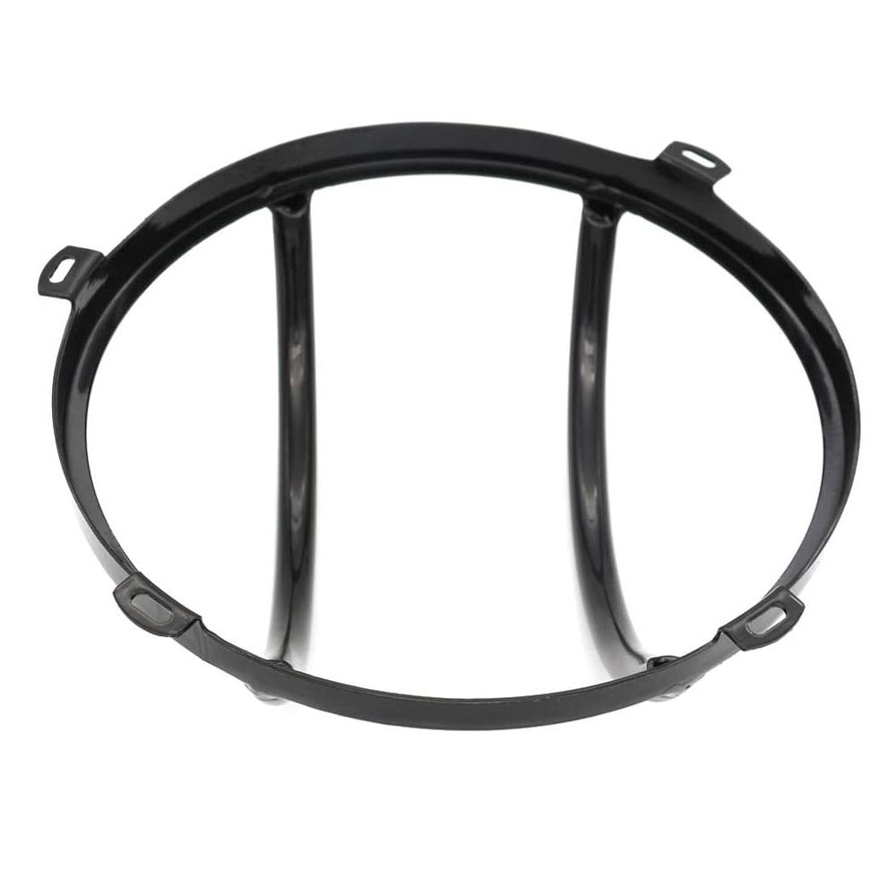 Protector de far cu LED de 7 inchi Capac de protectie pentru far pentru Jeep Wrangler Unlimited JK 2007-2017