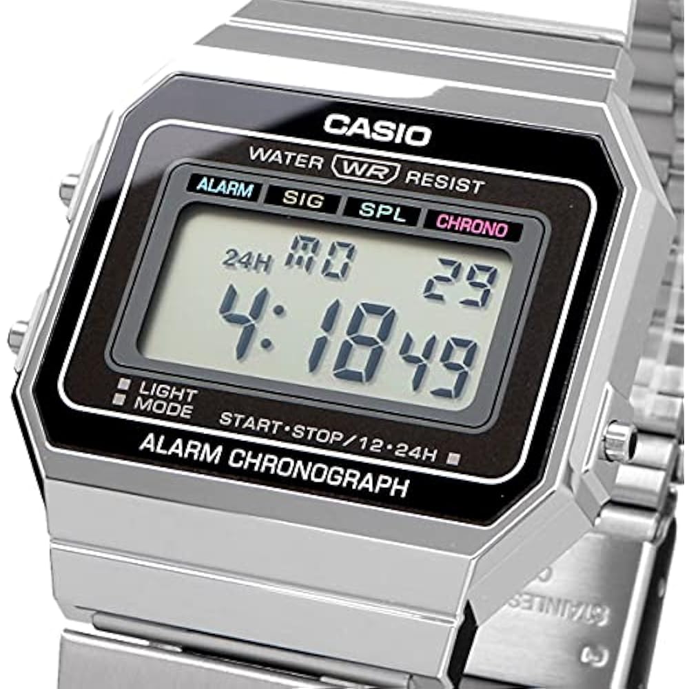 [Casio] CASIO Digital Watch Standard A700W-1A Casio Genuine Box for Men, Women, Kids, Cheap Casio...