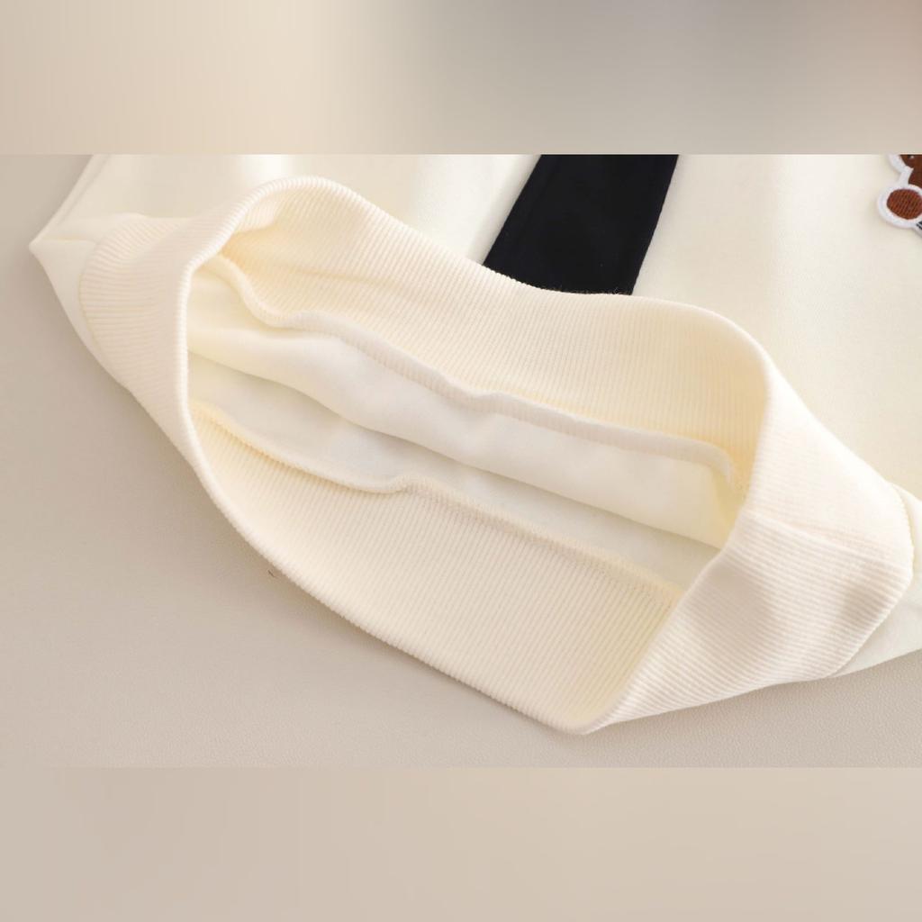 Kids Casual Long-Sleeve Set, Comfortable Daily Wear Outfits