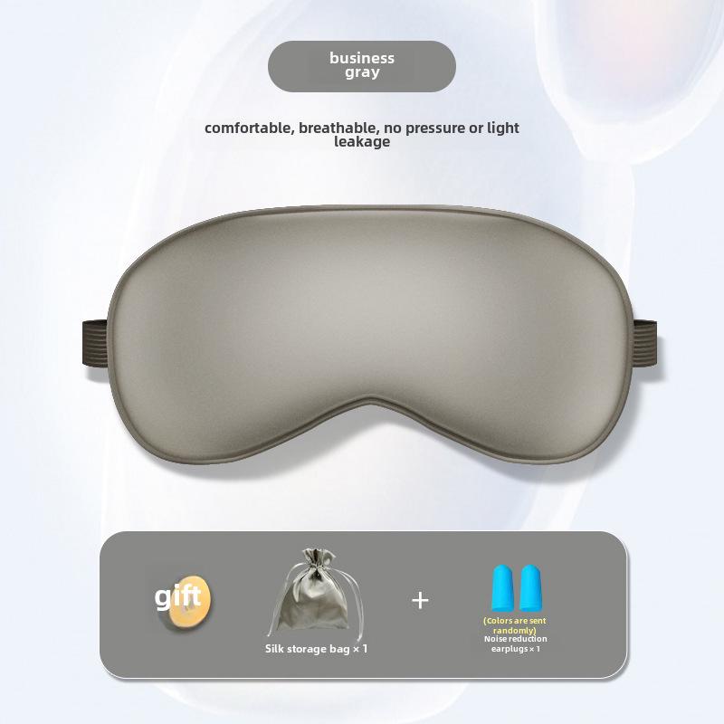 

Двусторонняя шелковая маска для глаз для мужчин и женщин: Блокировка света, горячие/холодные компрессы для сна и релаксации