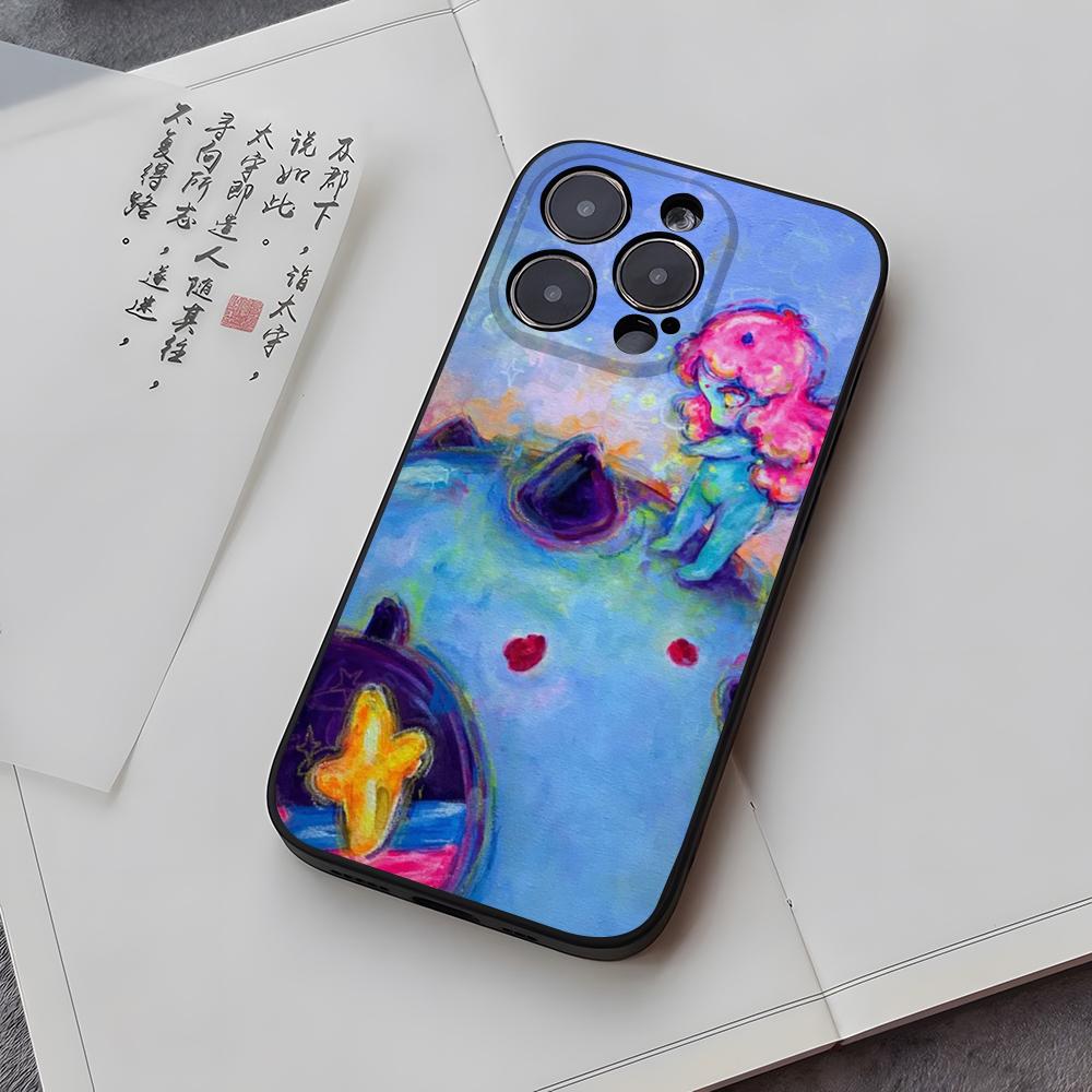 

Phone Case Funda For Iphone 14 13 17 16 11 15ProMax 12 Pro Max Mini Xr Xs X 7 Plus Covers Okokume Cosmic Girl iPhone 11