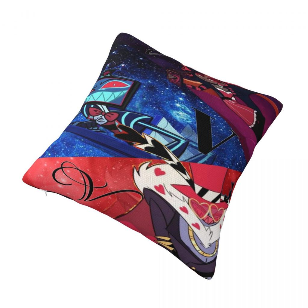 Y2K Home Hazbines Hoteles Alastor Vox 2Decoration Pillowcases Stuff Pillow Covers Square Multi Size