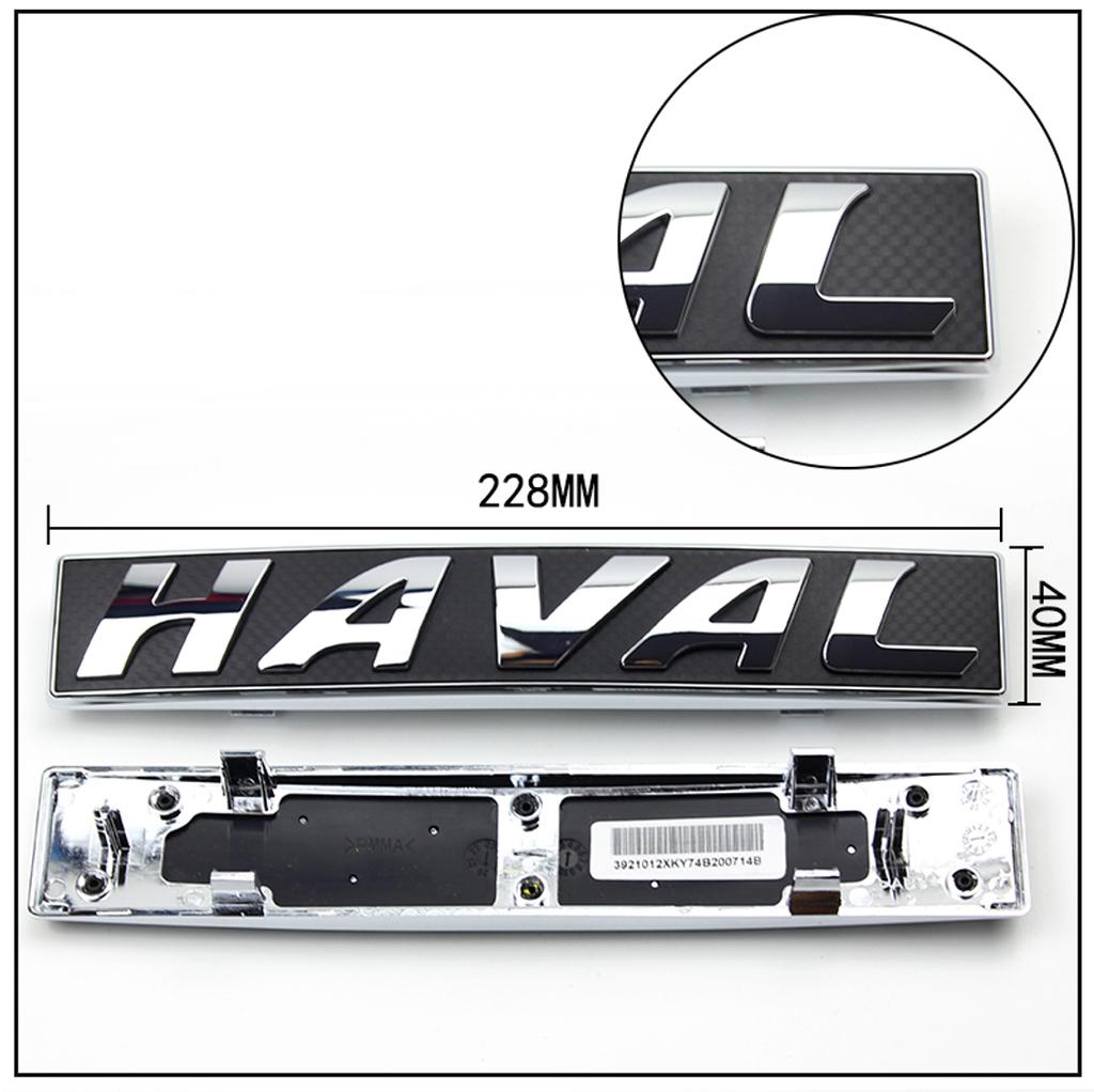 1PCS Front Grille Logo Car Emblem for Great Wall Haval Big Dog Dargo H6 M6 JOLION