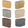 1pc Bathroom Toilet Paper Basket Waterproof Plastic Imitation Rattan Woven Storage Basket Miscellaneous Sorting Basket