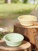 Portable Hanging Dog Bowl Travel Durable Outdoor Water Basin Hook Staable Food Ade High Temperature Resistant Pet Supplies
