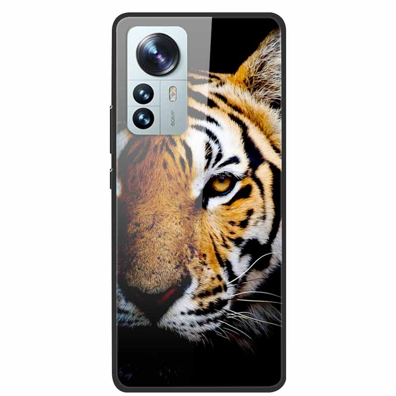 For Redmi Note 12S Case Tempered Glass Hard Back Cover for Xiaomi Redmi Note 12 Note12 Pro 4G 5G Phone Cases Note12S 12 S 12Pro