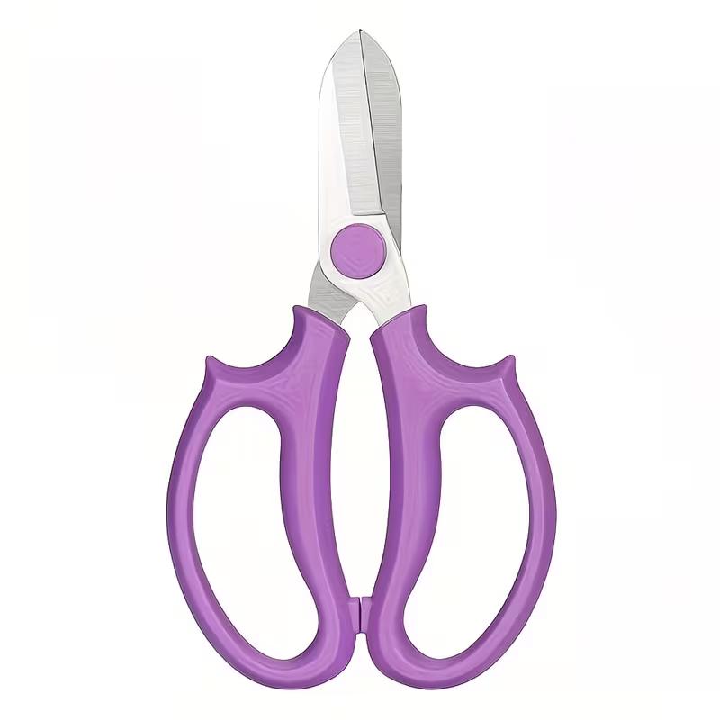 Professional Pruning Shears Stainless Steel Garden Scissors Heavy Duty Plant Trimmer for Flowers, Branches, Fruit Picking and Gardening