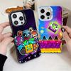Geometry Dash Game Soft Phone Case for iPhone 15 16 17 Pro Max 17Air 16E 14 Plus 13 12 Mini Shockproof Cover Back Shell