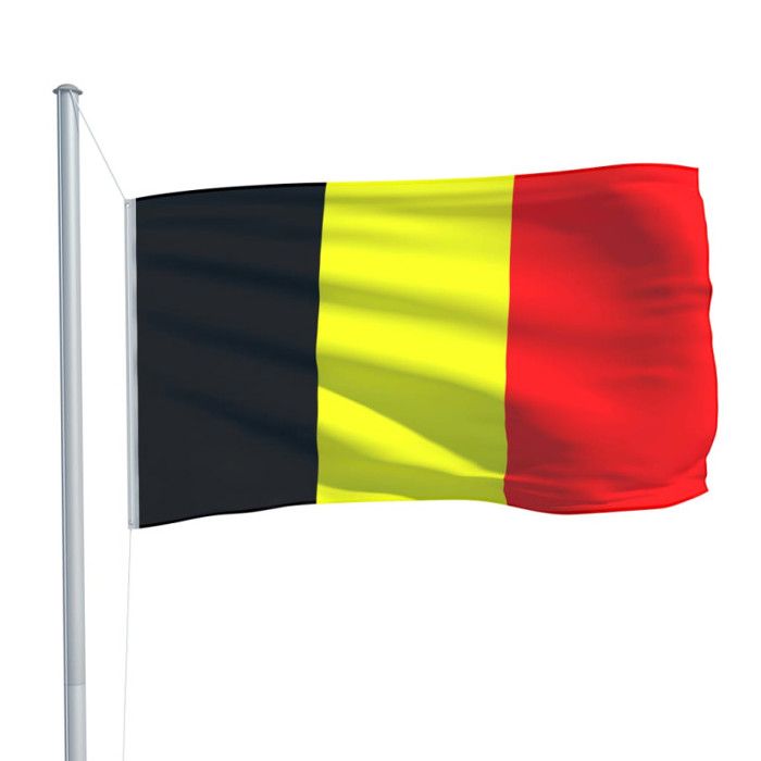 VidaXL Flag Belgium 90x150 Cm