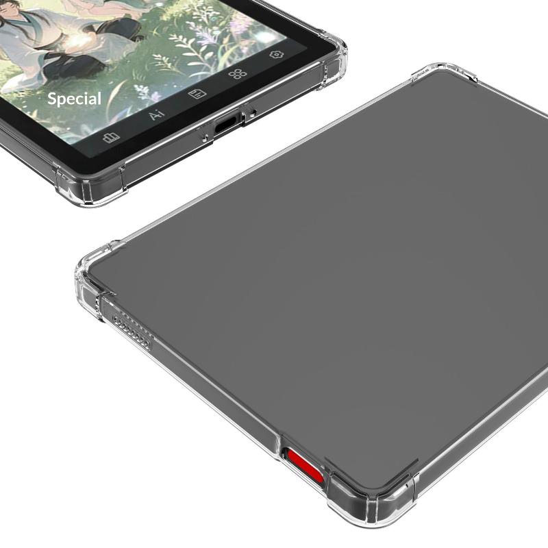 Per Bigme B6 Ereader Custodia in TPU 6" Pollici Tablet Cover Posteriore Trasparente Ultra-Sottile Antiurto Protettiva Antigraffio