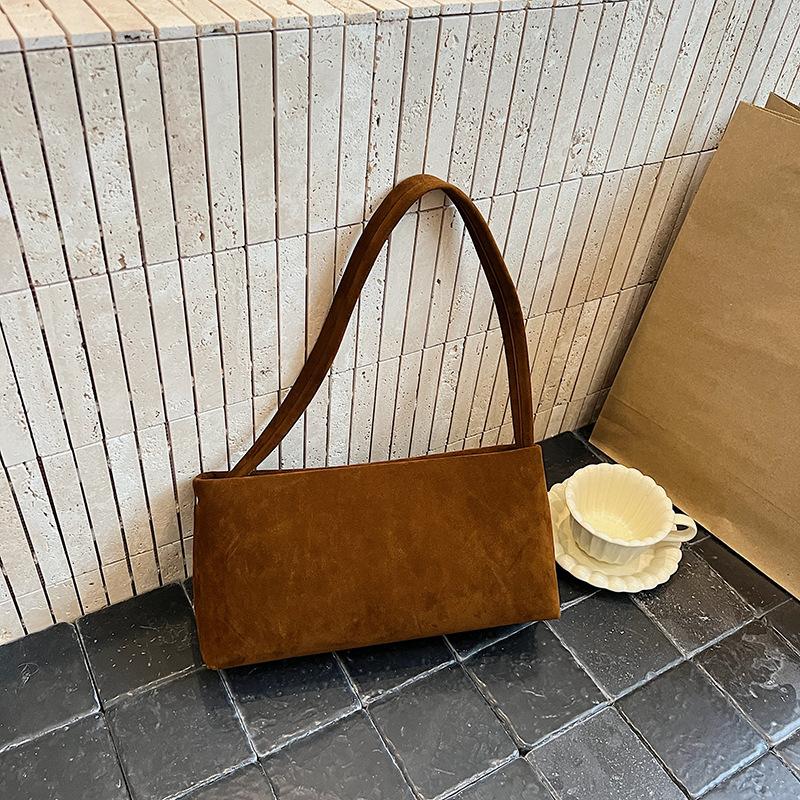 Autumn Trend Niche Single Shoulder Underarm Pillow Bag Matte Bag Women's New Fashion Messenger Bag Women