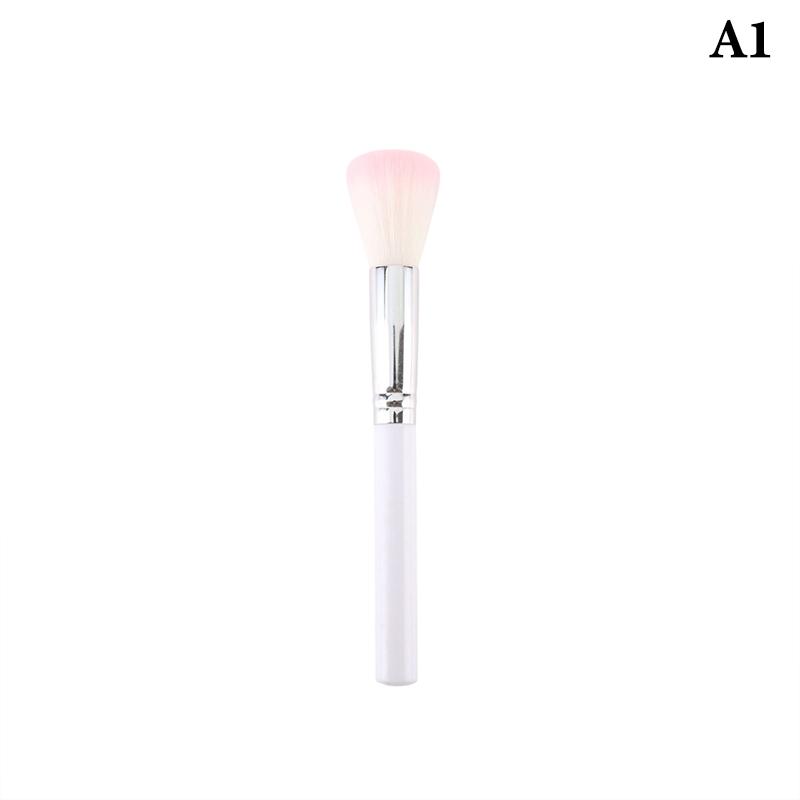 Perie Profesională pentru Curățarea Prafului de Unghii cu Mâner Lung Super Pufoasă Pensule de Machiaj pentru Nail Art Pentru Instrumente de Manichiură