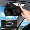 Multifunction Car Glasses Box Portable Car Sunglasses Holder Car Driving Glasses Holder Eyeglass Case Sun Visor