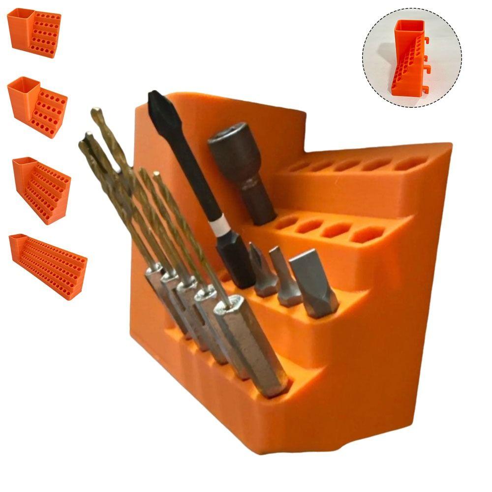 20/25/50/100 Löcher Sechskant Schraubendreher Aufbewahrungsständer für Schraubendreher und Bohrerwerkzeug
