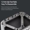 MTB Bicycle Pedal Titanium Non-Slip CNC 3 Bearing Aluminum Alloy Bike Pedals Cycling Foot Pedals for Mountain Bike Accessories