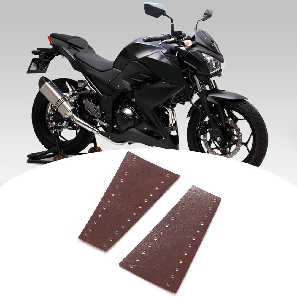 2pcs Motorcycle Lever Brake Cover Microfiber Leather 15-18MMCelsius0.59-0.71in