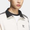 adidas Originals Waffel Reißverschluss Streifen Logo Locker Langarm Jacke Unisex Jacken KQ6864