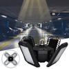 60w Garage Light 60w Super Bright Led Garage Ceiling Light Foldable Deformable Design for Energy-saving Warehouse Parking Lot