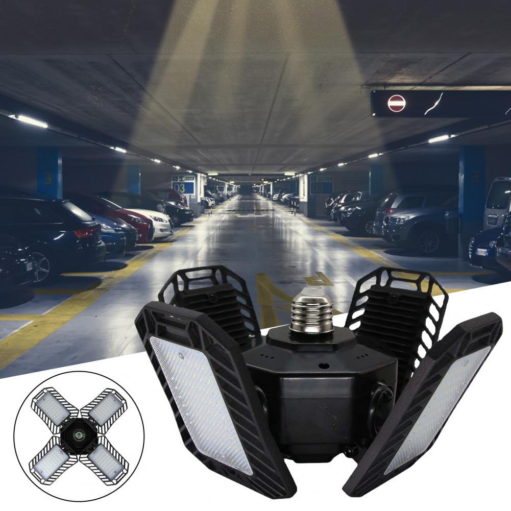 60w Garage Light 60w Super Bright Led Garage Ceiling Light Foldable Deformable Design for Energy-saving Warehouse Parking Lot