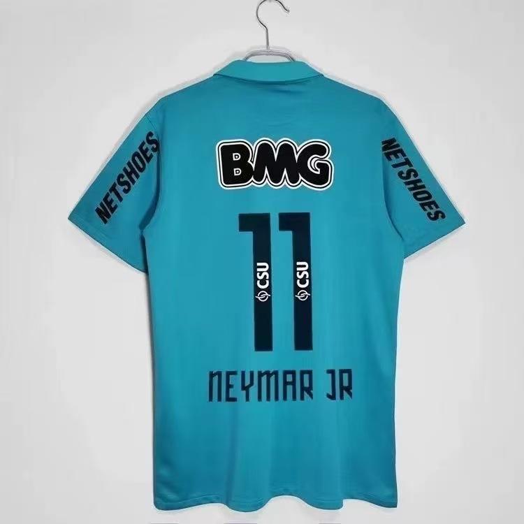 Wholesale Brazil 12-13 Santos Home Retro Jersey No. 11/No. 10 Neymar Short-sleeved Adult Football Jersey
