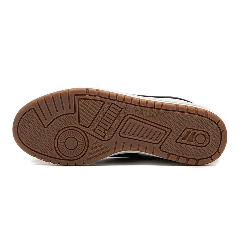 Puma Shuffle Skateboard Shoes Unisex White Black 403840-01
