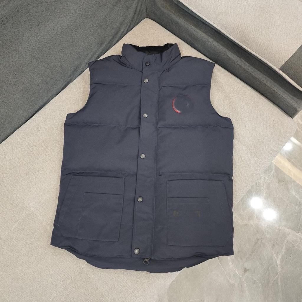 Czysty Oryginalny Unisex Biały Puchowy Kamizelka - Gruba, Ciepła Bezrękawnikowa Kamizelka ze Stójką