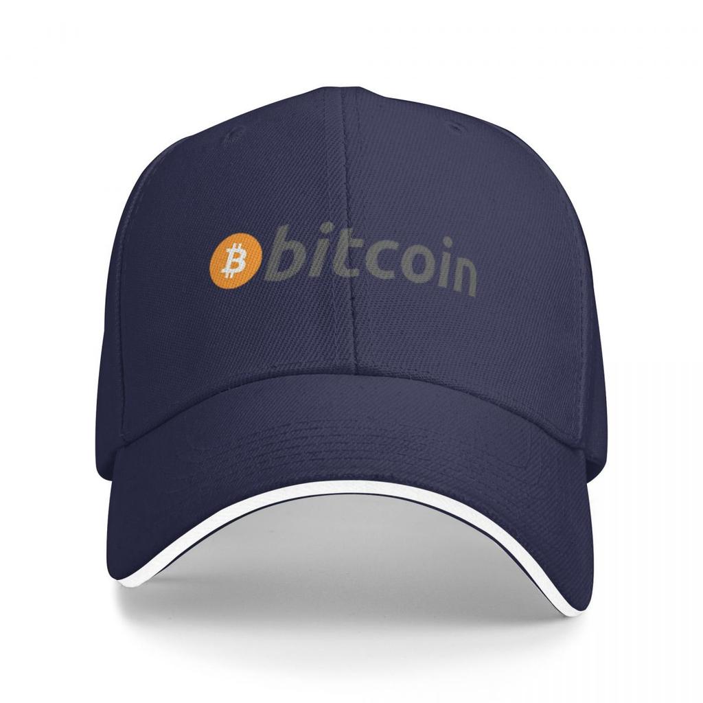 Unisex Baseball Hats Bitcoin Icon Cryptocurrency Art Outdoor Streetwear Summer Sports Baseball Caps Hip Hop Cap Casquette Hats