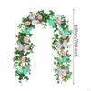 180cm Künstliche Eukalyptus-Blumengirlande mit , für Zimmer Zuhause Zeremonie Hochzeitsdekoration