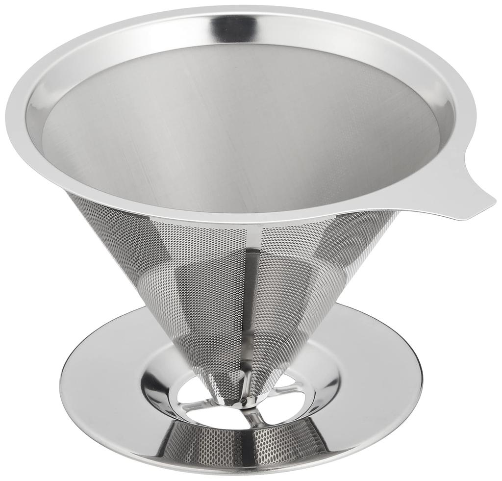 Pearl Metal Coffee Dripper Stainless Steel Filter 18-8 Fun to Make HB-2934