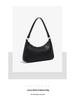 Nische 2025 Retro Damen Vielseitige Einfarbige Achseltasche mit Kette