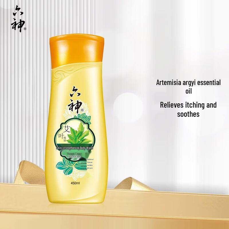 Liushen Artemisia Itch-Relief Moisturizing Shower Gel
