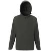 Ya Yun Men's Business Casual Detachable Hood Jacket