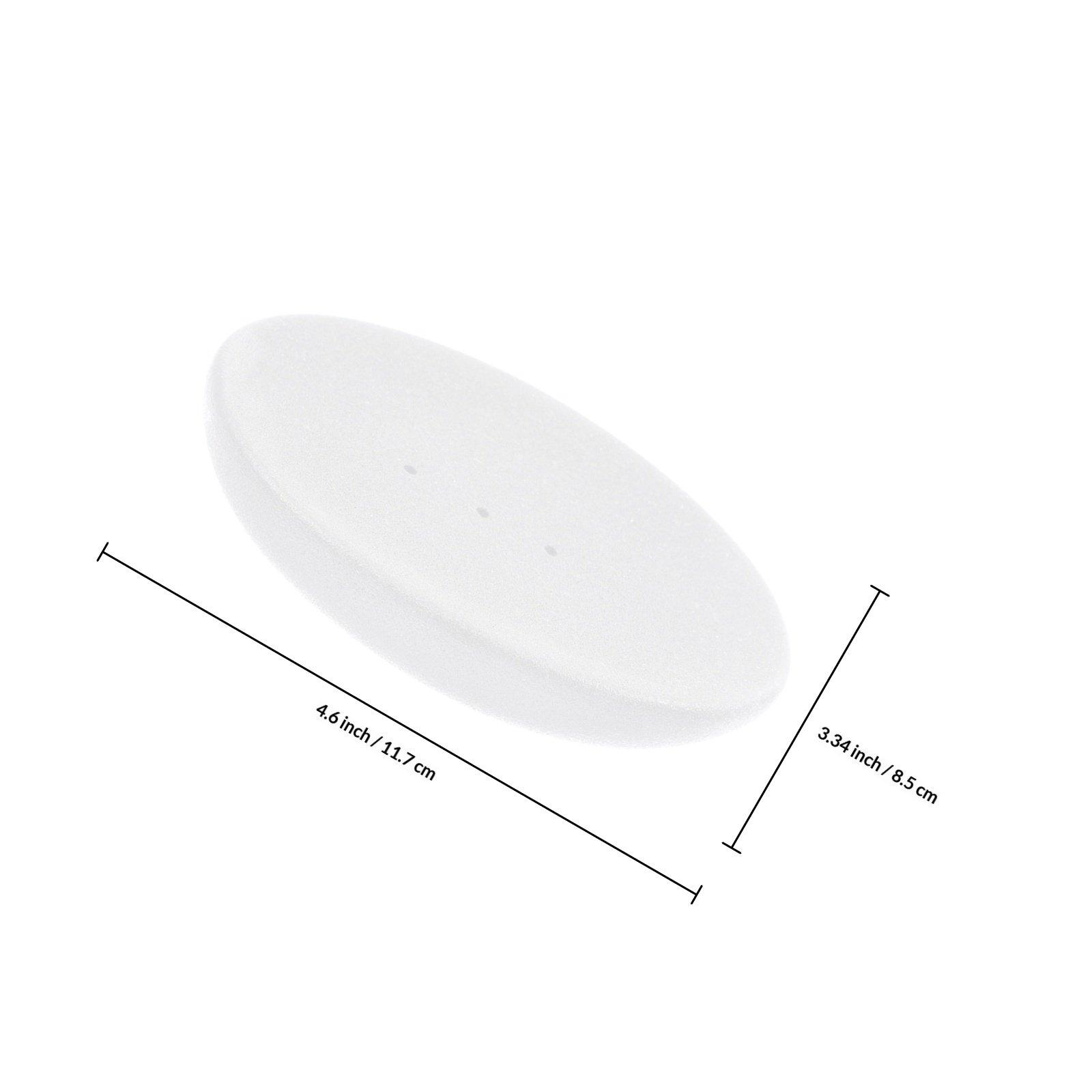 Декоративная мыльница для кухни Бытовой держатель Дорожный поднос для ванной Тарелка Портативный контейнер Чехол белый