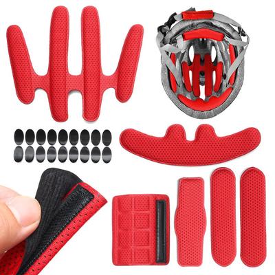 Bicycle Universal Sealed Replacement Foam Pads Set Protection Pad Helmet Inner Padding Kits