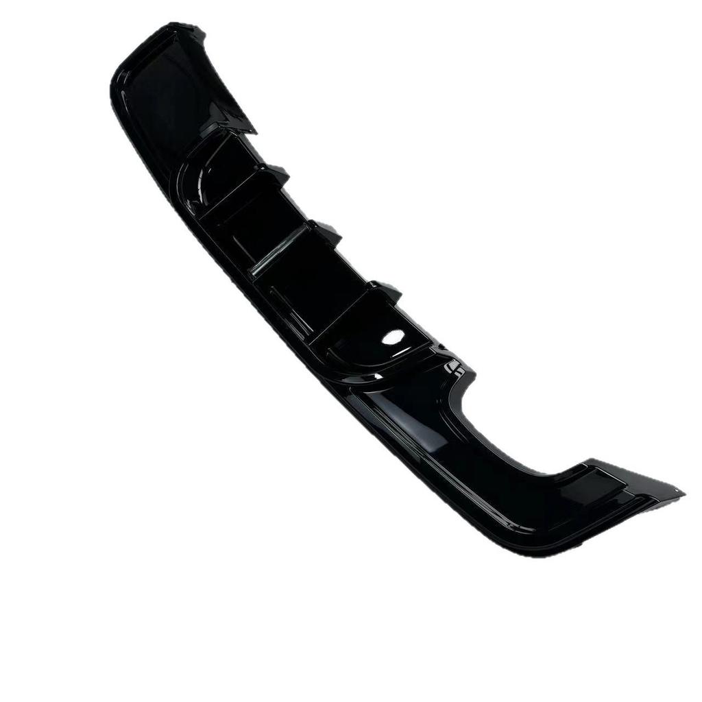 BMW 1 Series E82 Dual Exhaust Rear Diffuser with LED Lip - Gloss Black