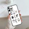 Muslim Islamic Eyes Arabic Hijab Girl Phone Case For iPhone 17 Air 13 12 Cover For Apple 14 15 16 Pro Max Plus SE
